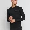 Nike Performance Herren PRO TIGHT MOCK - Langarmshirt - Black/white