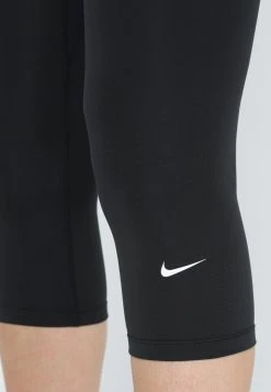 Nike Performance NIKE ONE TIGHT CAPRI - Tights - Black/white | Damen -Angebote Nike Store de3d34f2e1ed447090cfaf61bade2f5e