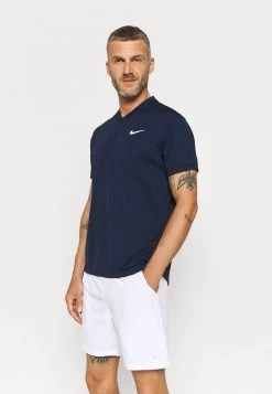 Nike Performance BLADE - Poloshirt - Obsidian/white | Herren