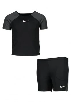 Nike Performance SET UNISEX - Kurze Sporthose - Schwarzgrauweiss