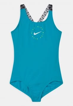 Nike Performance Kinder CROSSBACK - Badeanzug - Chlorine Blue