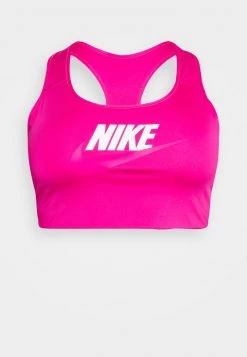 Nike Performance FUTURA BRA PLUS - Sport-BH Mit Mittlerer Stützkraft - Active Pink | Damen