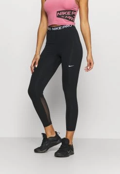 Nike Performance Tights - Black/white | Damen