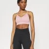 Nike Performance Damen INDY SEAMLESS BRA - Sport-BH Mit Leichter Stützkraft - Pink Glaze/white