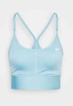 Nike Performance Damen INDY BRA - Sport-BH Mit Mittlerer Stützkraft - Worn Blue/white -Angebote Nike Store df026b9724d0469ca4f0baa752c1b90f
