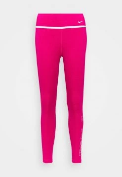 Nike Performance Damen ONE 7/8 - Tights - Fireberry/white