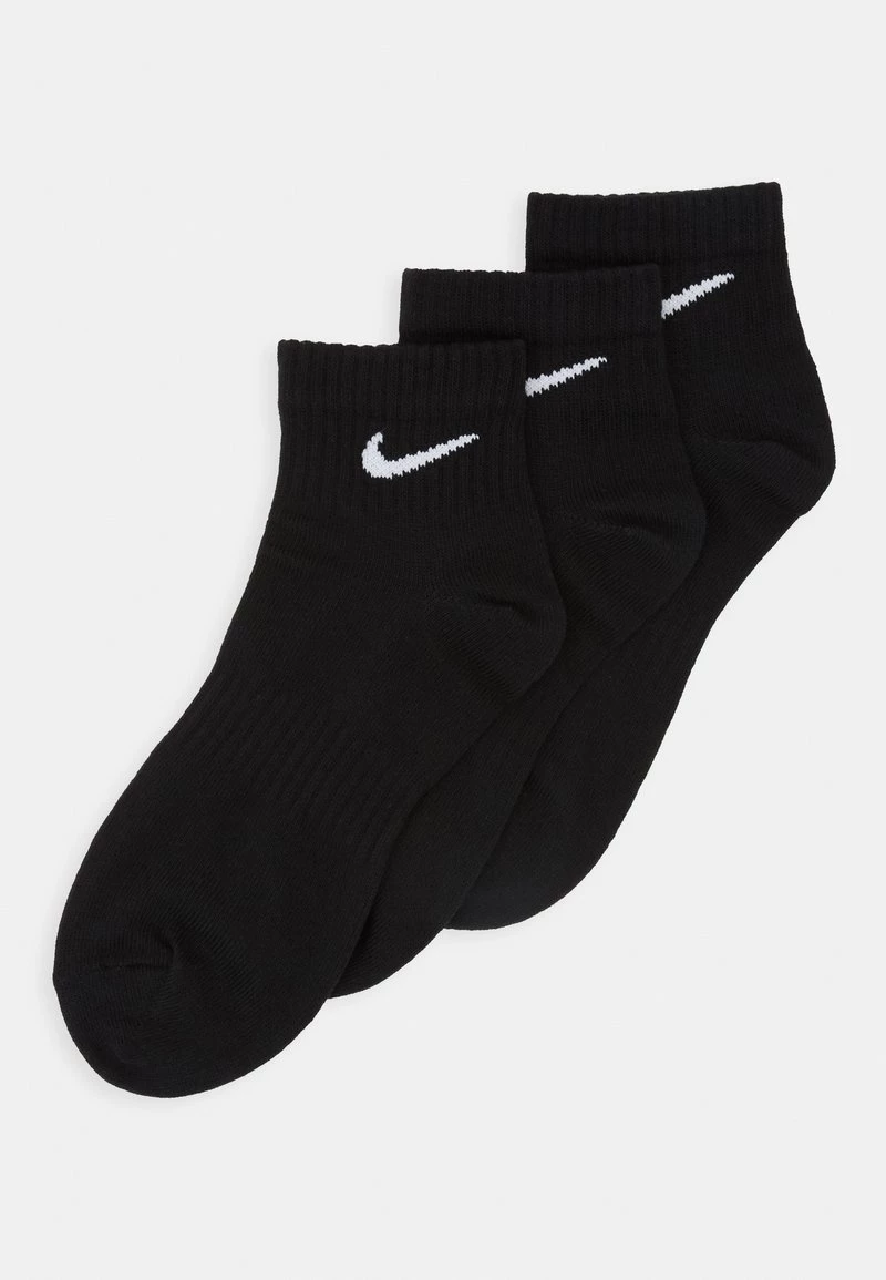 Nike Performance EVERYDAY ANKLE 3 PACK UNISEX - Sportsocken - Black/white 1 Nike Performance EVERYDAY ANKLE 3 PACK UNISEX - Sportsocken - Black/white