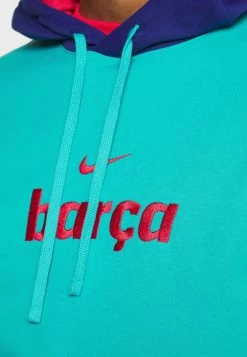 Nike Performance Herren FC BARCELONA CLUB HOODIE - Kapuzenpullover - Oracle Aqua/fusion Red -Angebote Nike Store dff99f9672c04e3a84758890cc1574f0