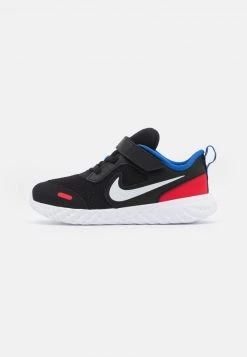 Nike Performance REVOLUTION 5 UNISEX - Laufschuh Neutral - Black/white/universe Red/game Royal