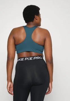 Nike Performance Damen W NK DF SWSH NON PAD PLUS - Sport-BH Mit Mittlerer Stützkraft - Marina/white -Angebote Nike Store e050a529539f45ea85991e13ddfce529