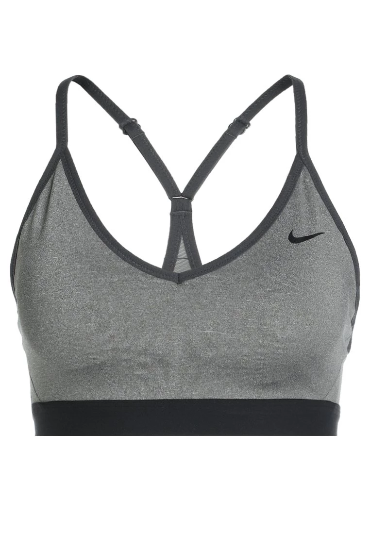 Nike Performance Damen INDY - Sport-BH Mit Leichter Stützkraft - Carbon Heather/anthracite/black 4 Nike Performance Damen INDY - Sport-BH Mit Leichter Stützkraft - Carbon Heather/anthracite/black – Bild 4