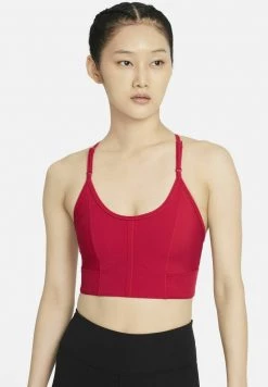 Nike Performance Damen INDY BRA - Sport-BH Mit Leichter Stützkraft - Gym Red/university Red
