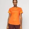 Nike Performance Damen ACADEMY - Sport T-shirt - Orange/total Orange