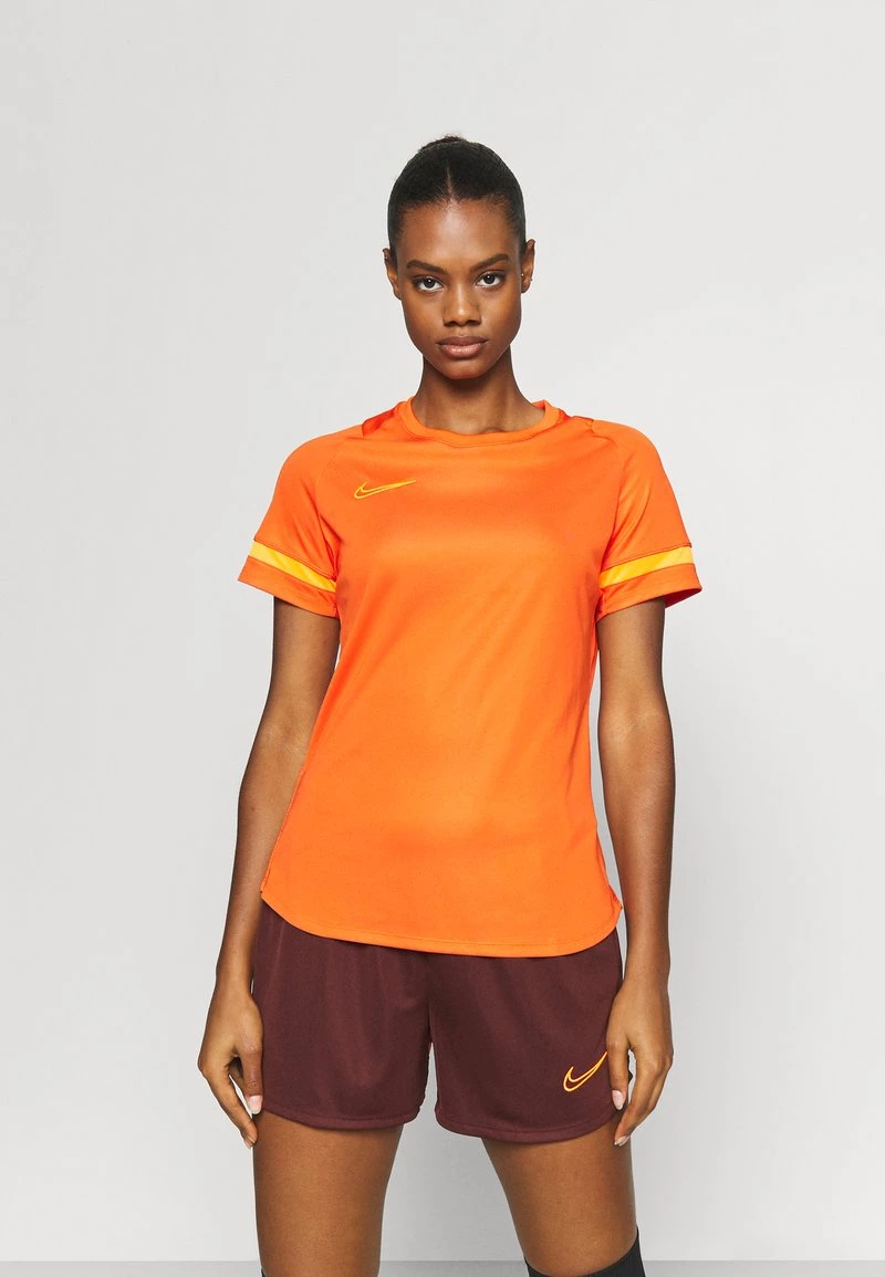 Nike Performance Damen ACADEMY - Sport T-shirt - Orange/total Orange 1 Nike Performance Damen ACADEMY - Sport T-shirt - Orange/total Orange