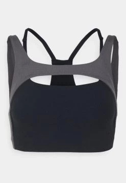 Nike Performance INDY BRA - Sport-BH Mit Leichter Stützkraft - Black/medium Ash/off Noir | Damen -Angebote Nike Store e0af65e832e14fbaa9f601452d9e3d90