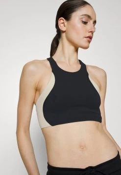 Nike Performance Damen BRA - Sport-BH Mit Mittlerer Stützkraft - Black/sanddrift/iron Grey -Angebote Nike Store e0bdd172b79944eeafac4af5e48529ab