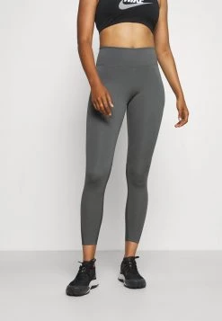 Nike Performance Damen ONE - Tights - Iron Grey/white