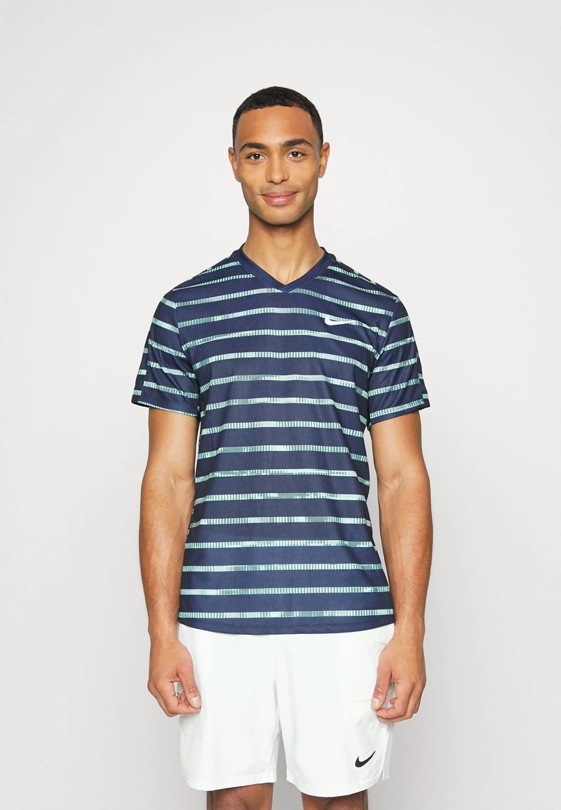 Nike Performance Herren VICTORY - Sport T-shirt - Obsidian/white 1 Nike Performance Herren VICTORY - Sport T-shirt - Obsidian/white