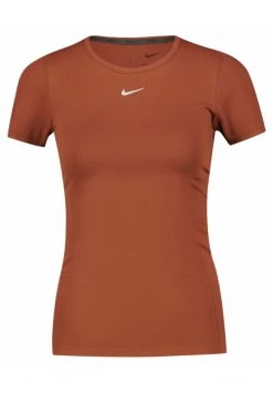 Nike Performance Damen AURA SLIM - Sport T-shirt - Bronze -Angebote Nike Store e10f4ec24c2645aa81d44fe3d3550bf9