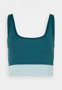 Nike Performance Damen LUXE - Sport T-shirt - Dark Teal/green