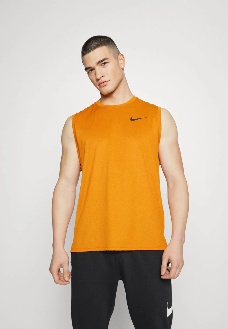 Nike Performance Herren DRY TANK - Top - Mantra Orange/kumquat/heather/black 1 Nike Performance Herren DRY TANK - Top - Mantra Orange/kumquat/heather/black