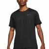 Nike Performance Herren Sport T-shirt - Black/dark Grey
