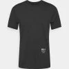 Nike Performance Herren TEE TRAIL - T-Shirt Print - Black