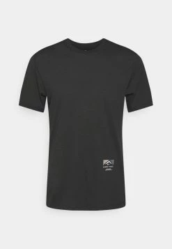 Nike Performance Herren TEE TRAIL - T-Shirt Print - Black