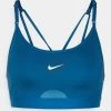 Nike Performance Damen INDY BRA - Sport-BH Mit Leichter Stützkraft - Marina/black/white