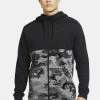 Nike Performance Herren DRY FZ FA - Sweatjacke - Black/iron Grey/grey Fog