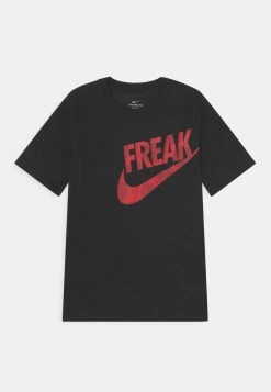 Nike Performance GIANNIS TEE FREAK - T-Shirt Print - Black | Unisex