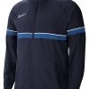 Nike Performance Kinder FUSSBALL ACADEMY - Trainingsjacke - Blauweiss