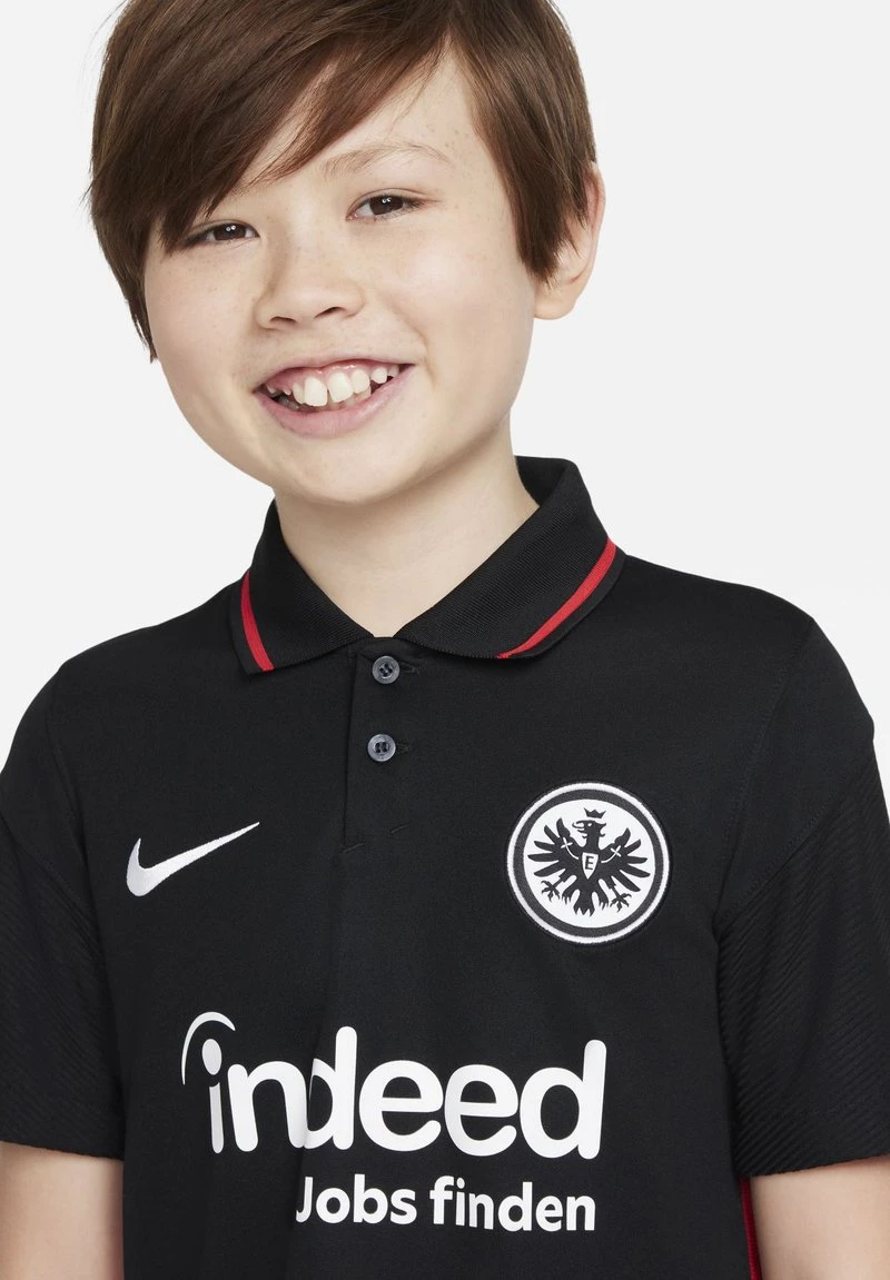 Nike Performance Unisex EINTRACHT FRANKFURT YNK DF STAD - Poloshirt - Black/white 4 Nike Performance Unisex EINTRACHT FRANKFURT YNK DF STAD - Poloshirt - Black/white – Bild 4