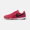 Nike Performance Herren REACT TIEMPO LEGEND 8 PRO IC - Fußballschuh Halle - Cardinal Red/black/crimson Tint/white