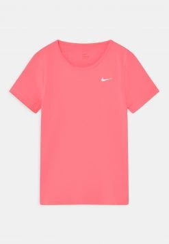 Nike Performance Kinder T-Shirt Basic - Sunset Pulse/white