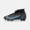 Nike Performance MERCURIAL JR 8 PRO FG UNISEX - Fußballschuh Nocken - Black/iron Grey