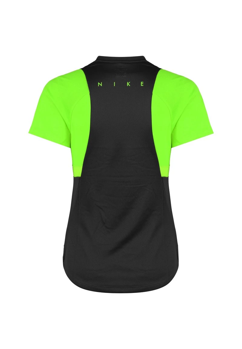 Nike Performance Damen DRY - T-Shirt Print - Anthracite / Green Strike / White 2 Nike Performance Damen DRY - T-Shirt Print - Anthracite / Green Strike / White – Bild 2