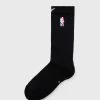 Nike Performance NBA 75TH ANNIVERSARY ELITE UNISEX - Sportsocken - Black/white