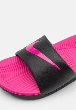 Nike Performance Kinder KAWA SLIDE - Badesandale - Black/vivid Pink -Angebote Nike Store e3510059584b4d19ab3fd0f30b88c2ae
