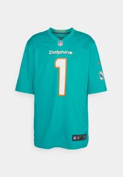 Nike Performance Herren NFL MIAMI DOLPHINS TAGOVAILOA NIKE GAME TEAM COLOUR - Vereinsmannschaften - Turbo Green