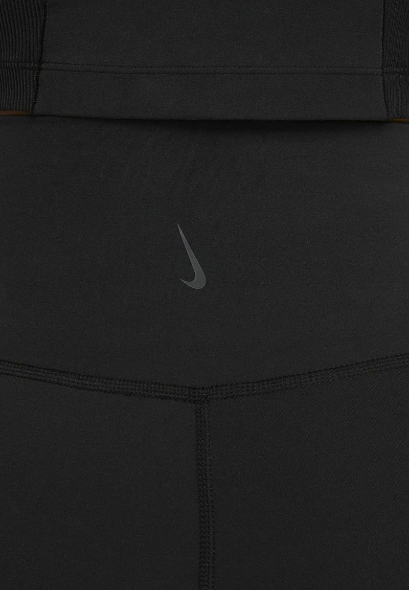 Nike Performance Damen THE YOGA LUXE SHORT - Tights - Black/dark Smoke Grey 5 Nike Performance Damen THE YOGA LUXE SHORT - Tights - Black/dark Smoke Grey – Bild 5