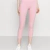 Nike Performance Damen EPIC CROP - Tights - Pink Glaze/reflective Silver