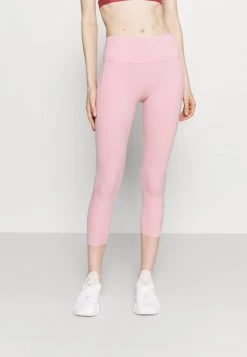 Nike Performance Damen EPIC CROP - Tights - Pink Glaze/reflective Silver