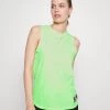 Nike Performance Damen FC - Sport T-shirt - Lime Glow/white