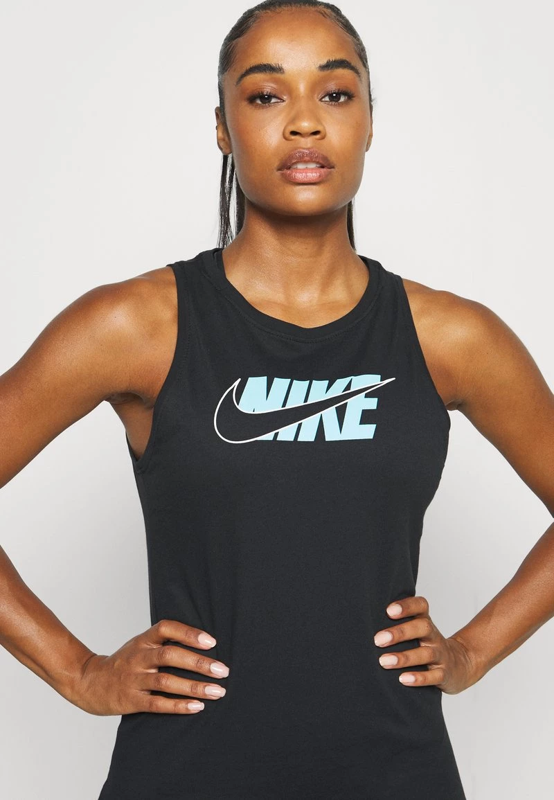 Nike Performance Damen TANK ICON CLASH - Sport T-shirt - Black 5 Nike Performance Damen TANK ICON CLASH - Sport T-shirt - Black – Bild 5