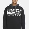 Nike Performance Herren Kapuzenpullover - Black Dark Smoke Grey White