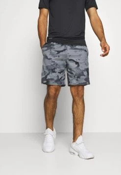 Nike Performance Herren DRY SHORT CAMO - Kurze Sporthose - Black/grey Fog