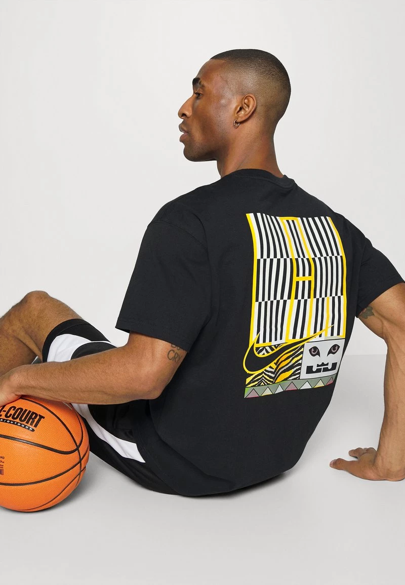 Nike Performance Herren LEBRON JAMES TEE LOGO - T-Shirt Print - Black 4 Nike Performance Herren LEBRON JAMES TEE LOGO - T-Shirt Print - Black – Bild 4