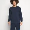 Nike Performance Herren CREW - Sweatshirt - Obsidian/white