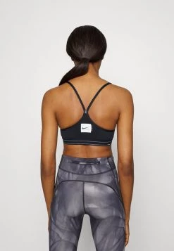 Nike Performance Damen INDY BRA - Sport-BH Mit Leichter Stützkraft - Black/white -Angebote Nike Store e6d4f94dd04b42418d3f2a7565640ae6